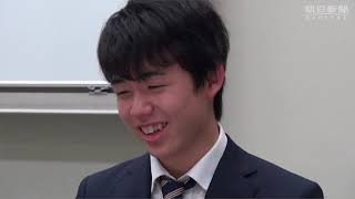 師匠「後手が十分？」に藤井聡太「くくっ」～師弟が名人との対局振り返り～【アーカイブ・第11回朝日杯将棋オープン戦（2018年1月）】