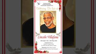 Lincoln Villafana (funeral at Boysie Boodoo Funeral Home and Crematorium)