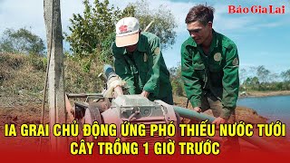 Ia Grai chủ động ứng phó thiếu nước tưới cây trồng