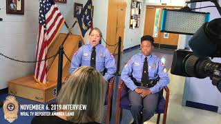 WRAL interview on RPD training for searches