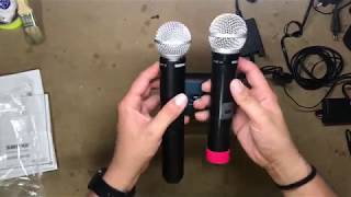 🎤Shure inalámbrico BLX4 BLX2 SM58 H8E Y COMPARATIVA CON MODELO VIEJO 🎙️ unboxing español castellano