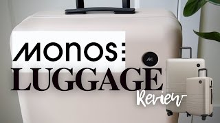 MONOS CHECK IN MEDIUM + CARRYON PLUS LUGGAGE REVIEW | ITSYECHIMA