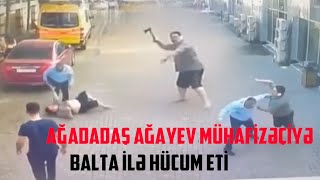 Ağadadaş Ağayevi yumruqladılar video - Şok görüntülər