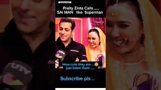 Salman ❤️ Preity Zinta  So much fun 👈🤌cute moments 🤌 || #shorts #shortsvideo   #salmankhan