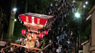 平成２５年播州三木秋祭り大宮八幡宮（本宮）栄町屋台宮出