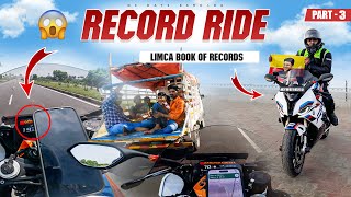 EP - 03 | Record Ride 🔥 | Fastest Motorcycle Ride from Kanyakumari to Kashmir | DC DAYS KANNADA