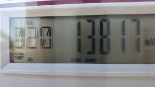 Smartmeter running backwards
