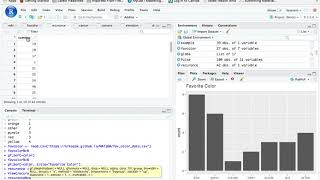 dot plot R studio