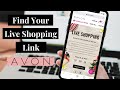 Avon: How to Find Your Live Shopping Link