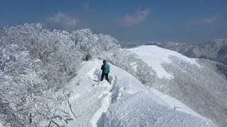 2014年2月16日　樹氷、綿向山