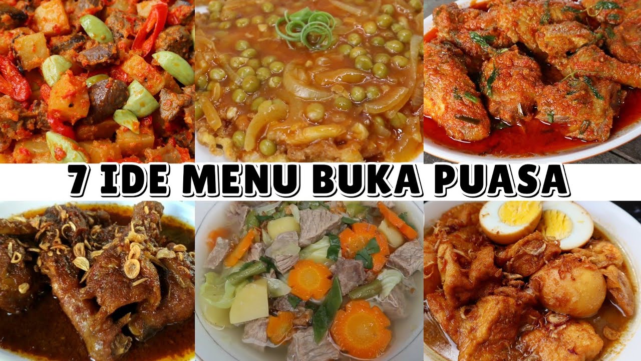 7 RESEP IDE MASAKAN UNTUK BERBUKA PUASA - YouTube