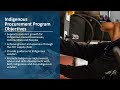 webinar wednesday indigenous procurement program with mike dundas fcc april 10 2024