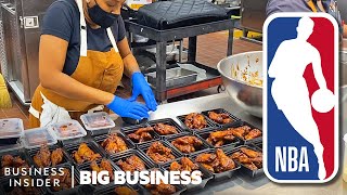 How Chefs In The NBA Bubble Make 4,000 Meals A Week | Big Business