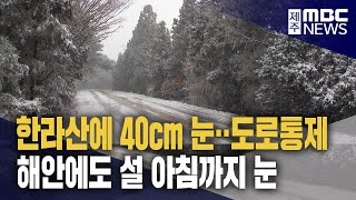 산지에 대설경보..오늘 밤부터 해안에도 눈