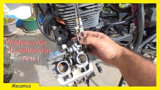 Problemas con la carburación Yamaha XT350 - Parte 1