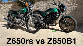 Z650 RS vs Z650B1