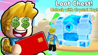 Spending $100,000,000 GEMS on CRYSTAL KEYS in PETS GO!