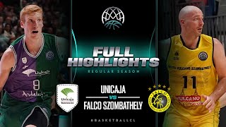 Unicaja v Falco Vulcano Szombathely | Full Game Highlights | #BasketballCL 2023-24