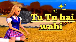 Tu Tu hai wahi cover by @SuprabhaKV barbie princess secret door song in hindi 💜💜