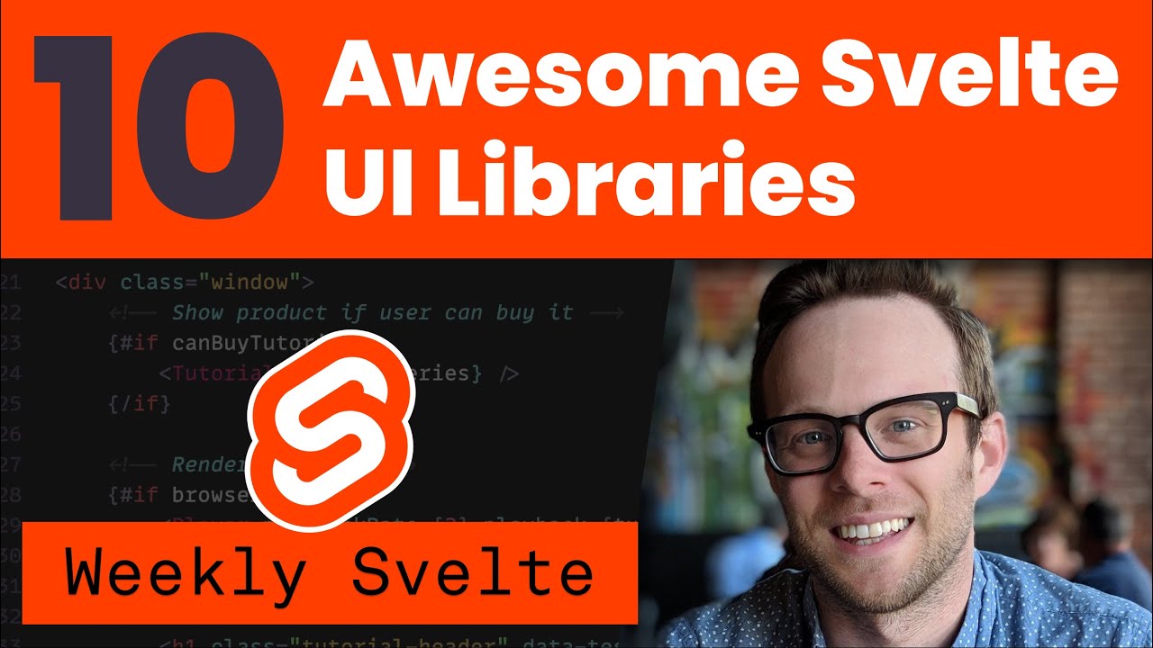 10 Awesome Svelte UI Component Libraries - YouTube