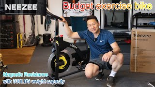 Budget Magnetic Resistance Indoor Exercise Bike in 2022 unboxing and review by Benson Chik