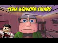 TEAM GRANDPA ESCAPE 👴🏻 TEAMWORK OBBY ! Full Walkthrough