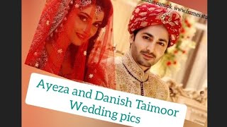Ayeza Khan Danish Taimoor Wedding pictures/ Beautiful pictures/ Pakistan venture