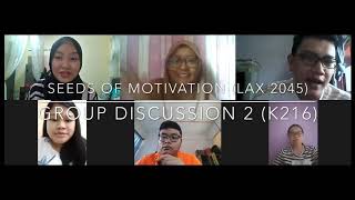 LAX 2045 SEEDS OF MOTIVATION K216 GDV2