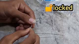 thaitrick, zip tie, cable tie, how to, cable tie tricks, life hacks@A2Zelectronisallbest