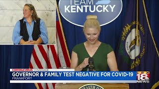 Gov. Beshear tests negative for COVID-19, reports 562 new cases in Kentucky