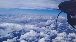 বিমান থেকে আকাশ দেখা।Bird's eye view of sky from the plane।Biman theke akash dekha.Vlog 3