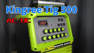 Kingree Machinery Tig 500 AC/DC Welding Demo