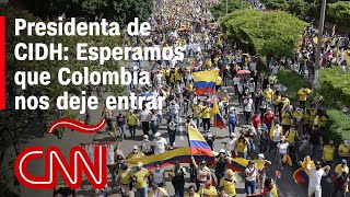 CIDH espera que Colombia les permita entrar para analizar la situación de DD.HH. durante protestas