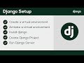 Django Setup Windows : Start Django project & more (2020)