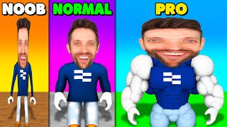 Noob vs. Normal vs. Pro im MUSKEL SIMULATOR