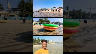 Juhu beach mumbai ⛱️ #travel #mountains #nature #mumbai #hiking