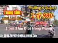 Quận 5| 1,98 tỷ nhà 1 trệt 2 lầu đường Lê Hồng Phong #0933797979