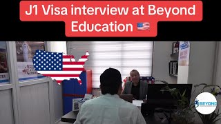 J1 Visa Interview | American Embassy Test 🇺🇸🇺🇸