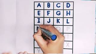 capital abc a to z alphabets for kids learning abcd