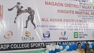 Nagaon Town #india live 19th Muaythai State Championship 2023