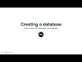Creating a Database | PostgreSQL