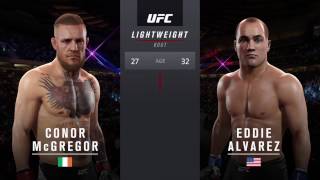 Conor McGregor vs Eddie Alvarez at Madison Square Garden UFC 205 !!