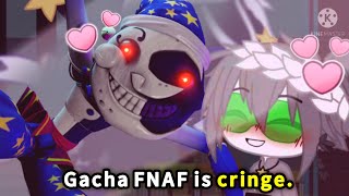 They’re literally Animatronics￼, they don’t want to kiss you… // Gacha FNAF Cringe Review