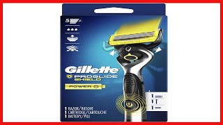 Gillette ProGlide Shield Power Men's Razor Handle + 1 Blade Refill