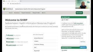RxFiles SHIRP Access Tutorial