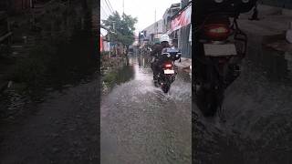 🔴WALAU BANJIR TERJANG TRUS‼️#radietchannel #banjir #selamattinggallampumerah