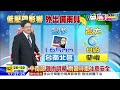 20160906中天新聞　【天氣】低壓帶影響　局部短暫雨　南多北少