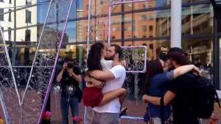 LOVE at Artprize Kissing contest...til your LOVE runs out