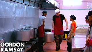 Gordon Ramsay Learns How To Make A Pork & Pumpkin Curry In Cambodia | Gordon's G