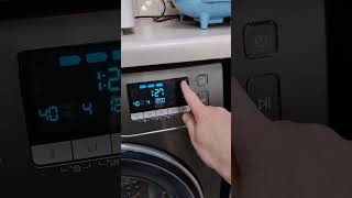 Samsung EcoBubble Timer - How to Use - No More Stinky Clothes! #shorts #samsung #ecobubble